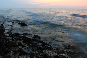 Lake Michigan Sunrise in Door County Wisconsin 1