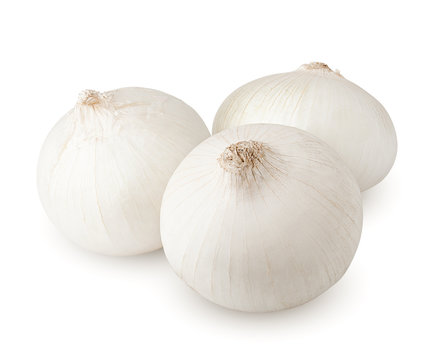 onion, isolated on white background, clipping path, full depth of field