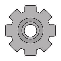 gears machinery isolated icon vector illustration design