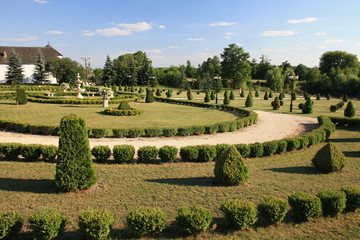 Park pałacowy, ogród © Monika