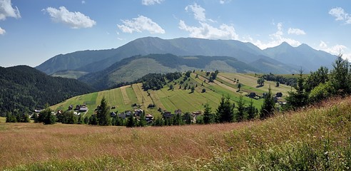 landscape and mountain Belianske Tatras,Slovakia, Europe