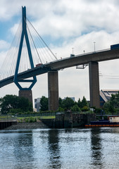 Naklejka premium Köhlbrandbrücke Hamburg