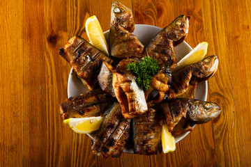 Grilled trout