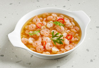 spicy garlic prawns