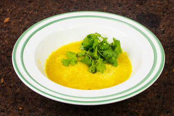 Delicious lentil soup