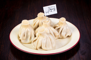 Georgian cuisine Khinkali