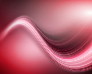 Abstract red background cloth or liquid wave illustration of wavy folds of silk texture satin or velvet material or red luxurious Christmas background