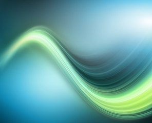 Abstract colored background, abstract lines twisting into beautiful bends