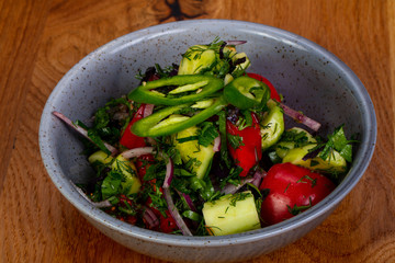 Georgian traditional salad