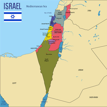 Israel map