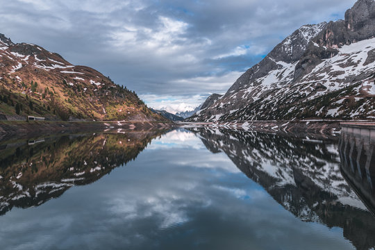 Mountains Lakes and Nature in the Dolomites, Italy