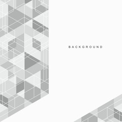 Fototapeta premium Geometric abstract background.