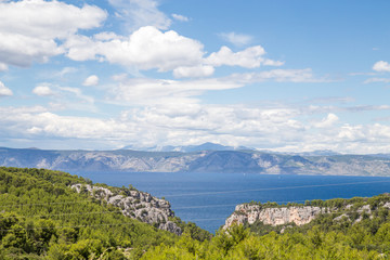 Obraz premium Views from Hvar Island, Croatia