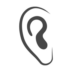 Human ear icon