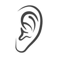 Human ear icon