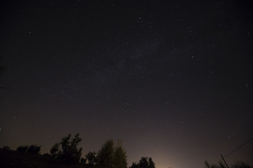 Naklejka premium Starry night sky