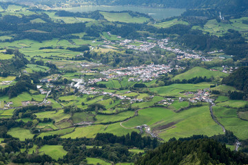 Beautiful landscpae in Sao Miguel, Azores, Portugal