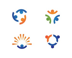 Adoption and community care Logo template