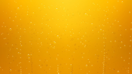 beer background with bubbles