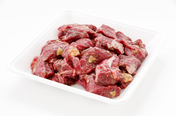 牛肩ロース サイコロ味付け肉