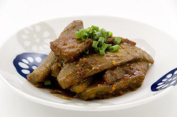 茄子の甘辛味噌煮