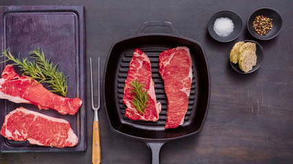 New York strip steak