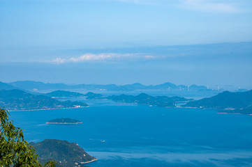 瀬戸内海　安芸灘大橋　とびしま海道
