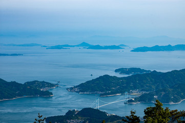 瀬戸内海　安芸灘大橋　とびしま海道