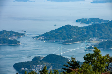 瀬戸内海　安芸灘大橋　とびしま海道