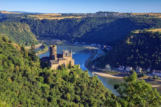 Burg Katz im Tal der Loreley
