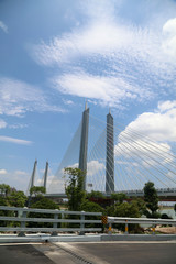 Fototapeta premium River and beach landscape in China