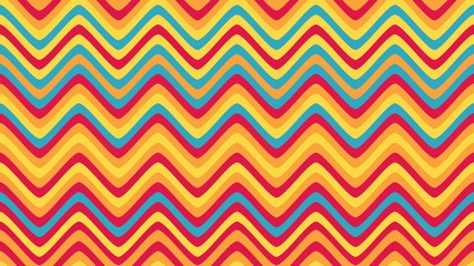 Seamless wavy stripes pattern - 212396540