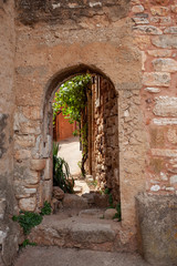 Archway in Roussillon, Provence, France