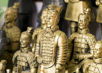 terracotta army figure in china © xiaoliangge