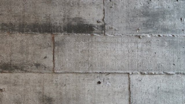 Raw concrete brick wall texture loft industrial style video 4k
