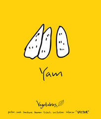 농산물 일러스트 / 손으로 그린 과일과 채소 그림