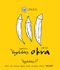 농산물 일러스트 / 손으로 그린 과일과 채소 그림