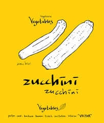 농산물 일러스트 / 손으로 그린 과일과 채소 그림