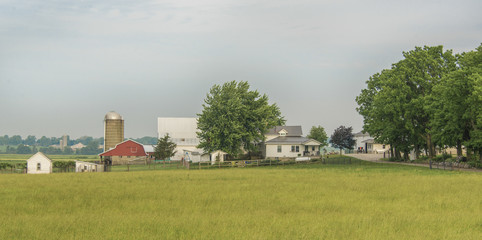 Obraz premium Amish farm in Indiana