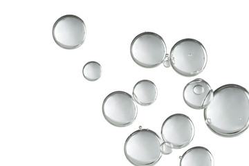Shiny bubbles - obrazy, fototapety, plakaty