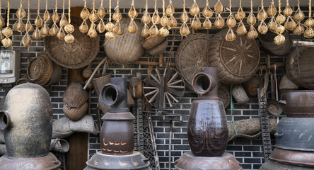 한국의 전통 옹기들