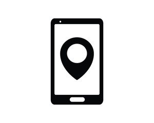 mobile phone navigation icon , designed for web and app
