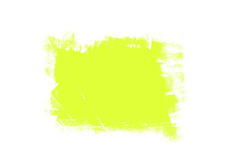 white and yellow green hand painted brush grunge background texture