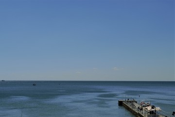 Obraz premium вид на морской пейзаж