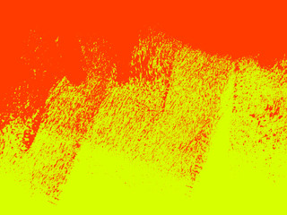 red and yellow green hand painted brush grunge background texture