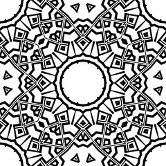 Modern symbol stylish Decorative Cicle Vector Shapes. Floral mandala. Fantastic Vector illustration