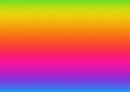 Rainbow Gradient: Dưới đây là bức hình sử dụng màu sắc cầu vồng đầy cuốn hút. Với sự kết hợp hài hòa giữa các màu sắc, bức hình sẽ khiến bạn cảm thấy sảng khoái và vui vẻ. Nào hãy cùng thưởng thức bức hình Rainbow Gradient này nhé.