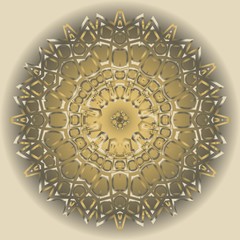 Colored Mandala. Vintage decorative elements. Hand drawn background. vector illustration.