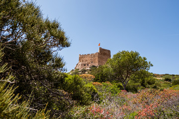 Fototapeta na wymiar Cabrera Castle, Mallorca Maiorca