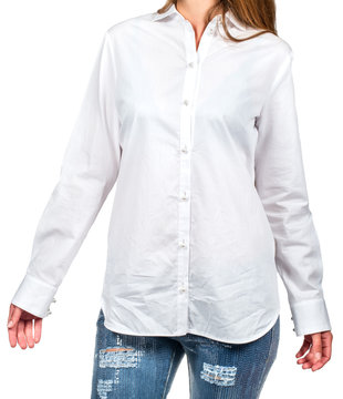 Womens white shirt